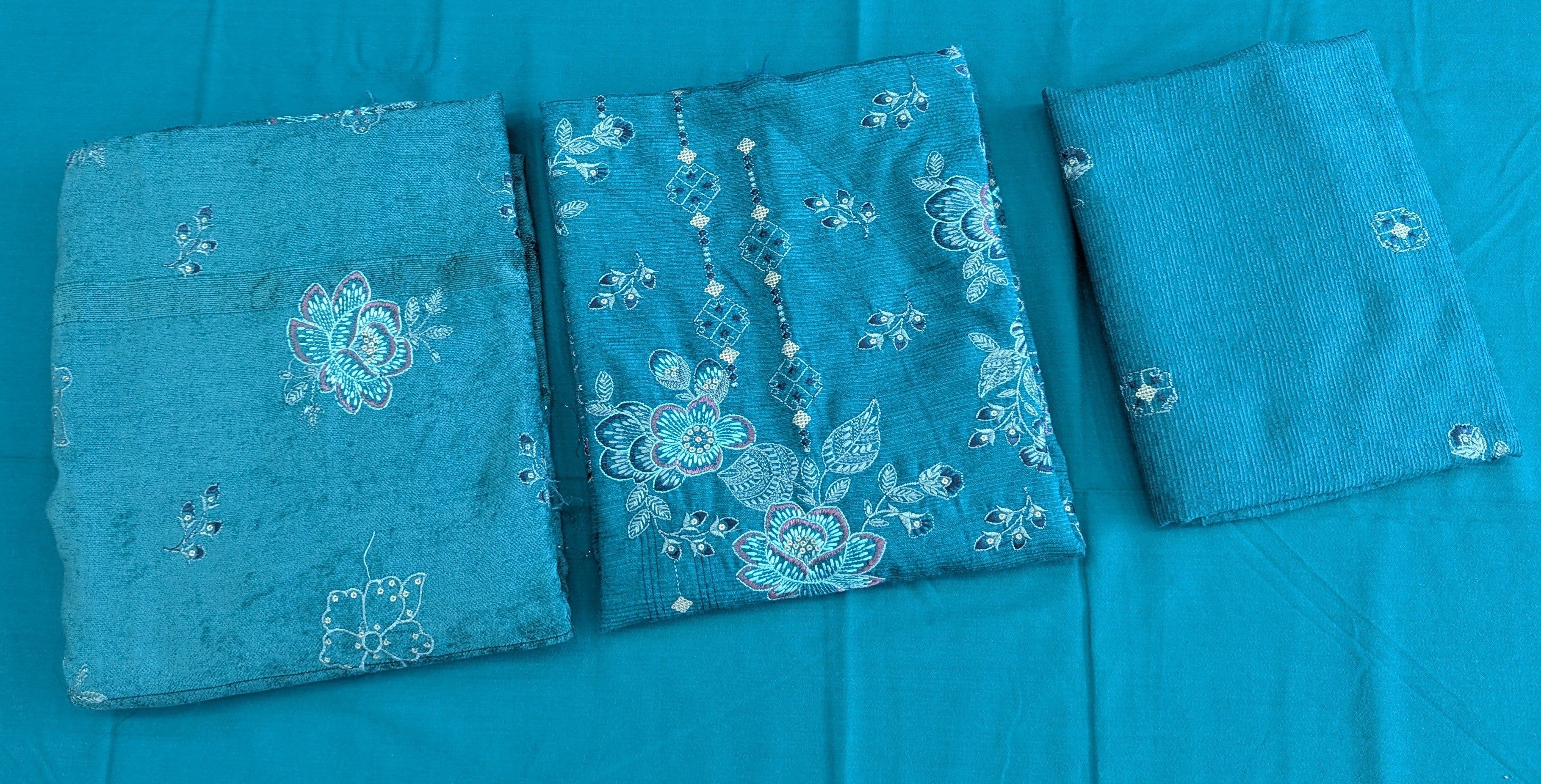 Embroidered Velvet Collection | Luxury Winter Wear