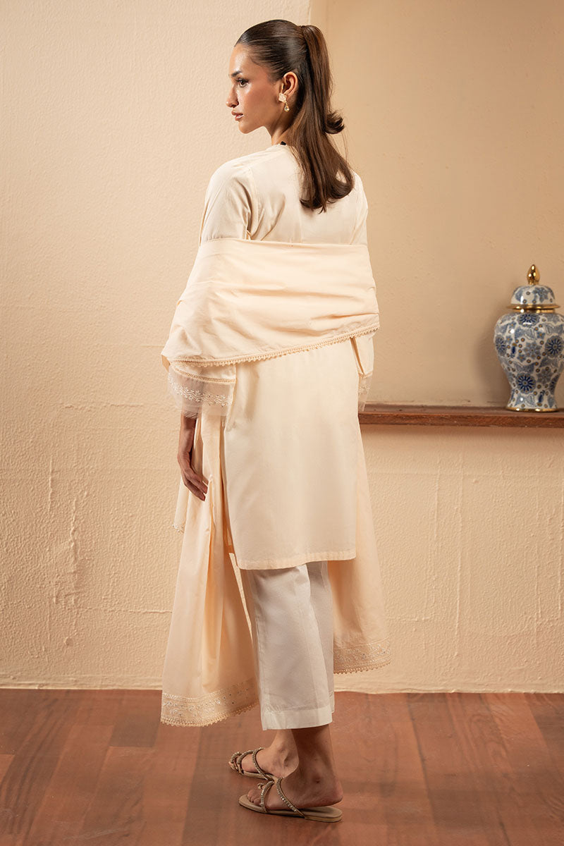PEARL BLUSH-2PC (SHIRT & DUPATTA)