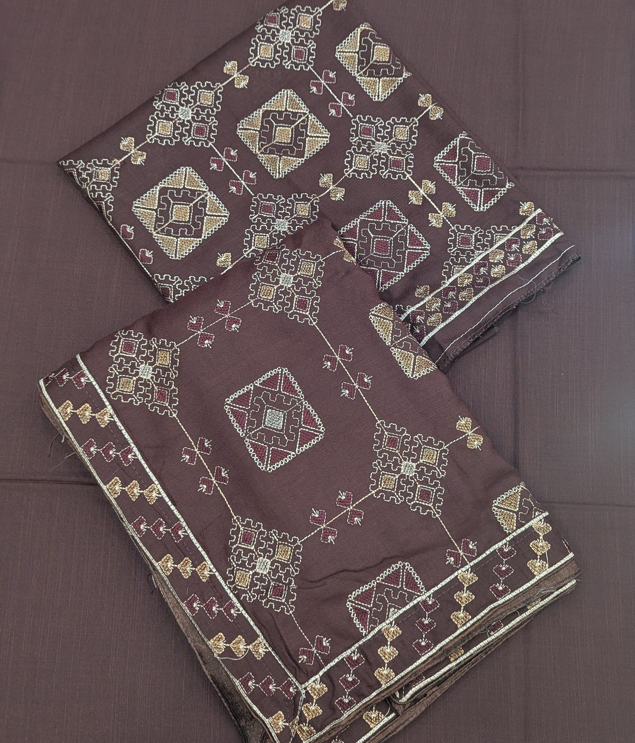 Marina full Embroidered 3pcs