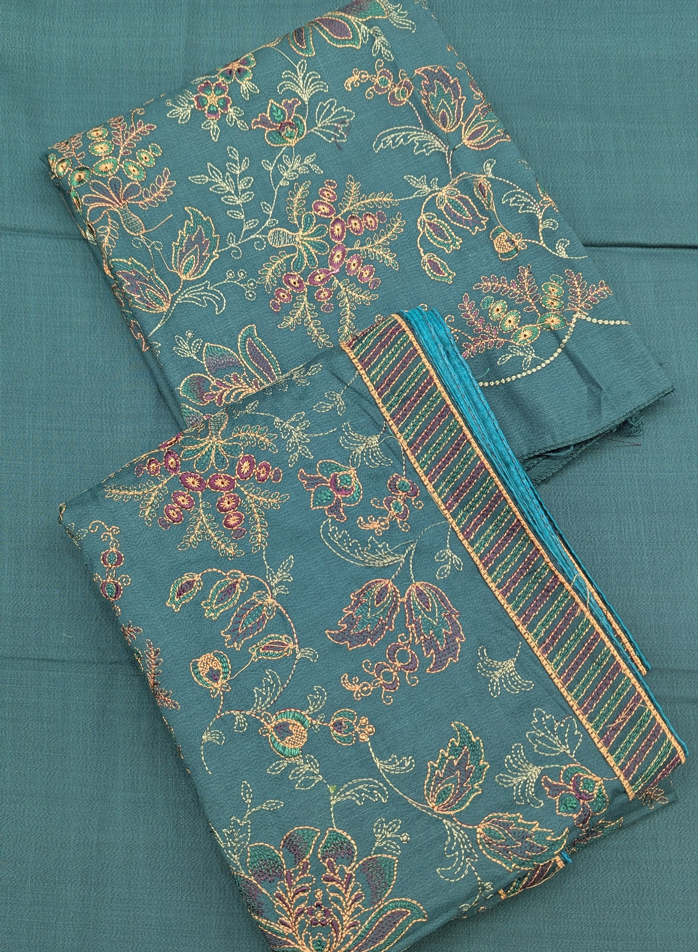 Marina full Embroidered 3pcs