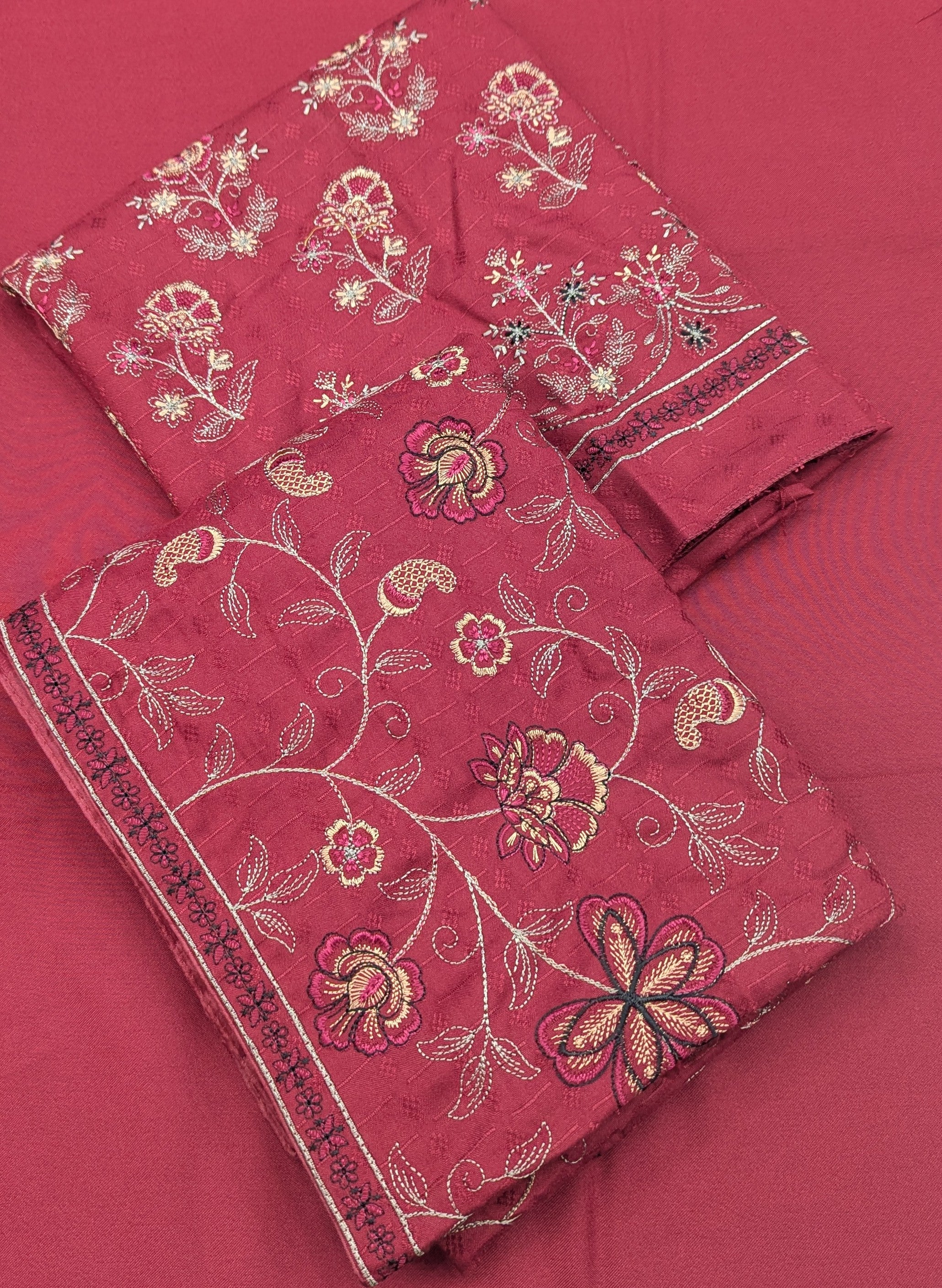 Marina full Embroidered 3pcs
