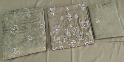 Embroidered Velvet Collection | Luxury Winter Wear