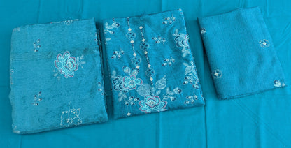 Embroidered Velvet Collection | Luxury Winter Wear