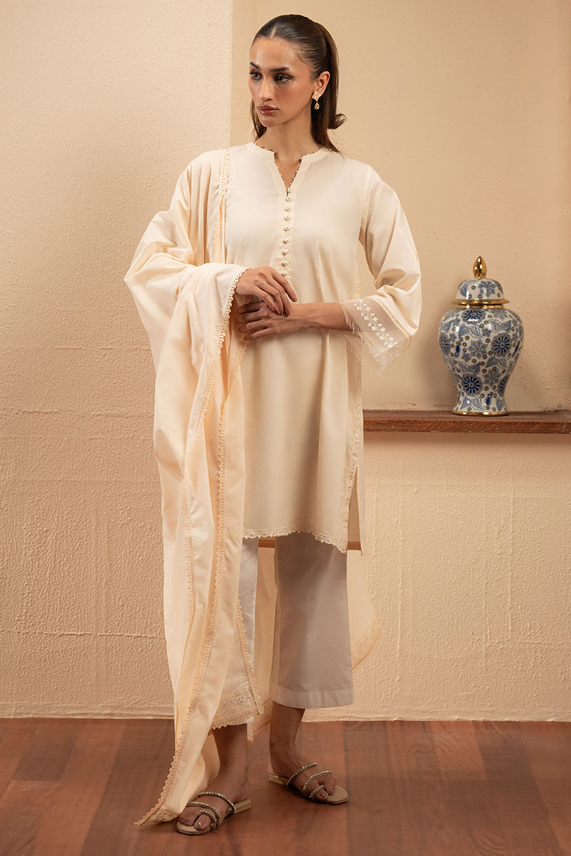 PEARL BLUSH-2PC (SHIRT & DUPATTA)