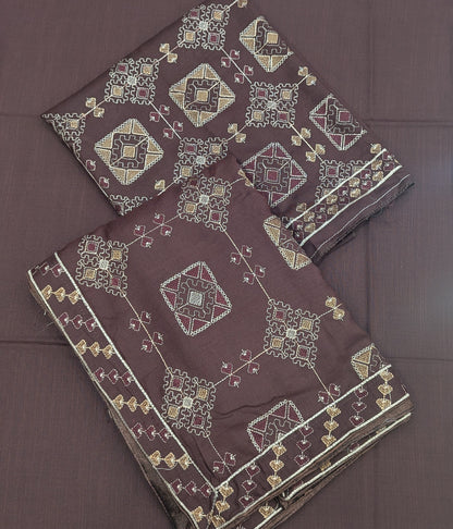 Marina full Embroidered 3pcs