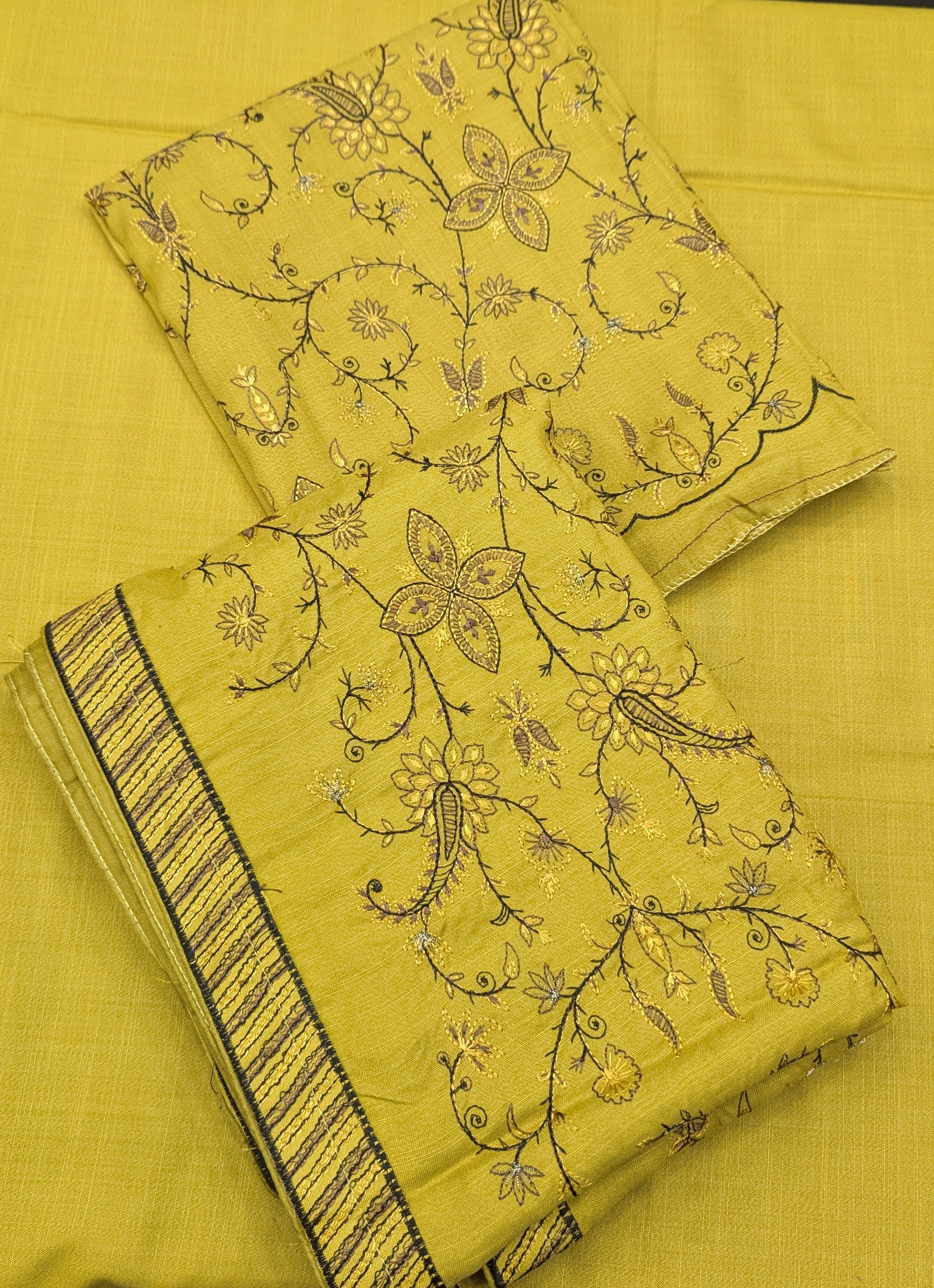 Marina full Embroidered 3pcs